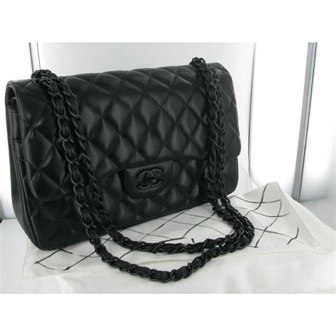 chanel so black matte hardware|Chanel purse hardware.